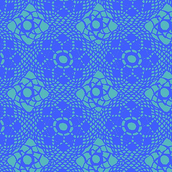 Andover - Alison Glass - Sun Print - 9253-B - Crochet - Lake - W12.2