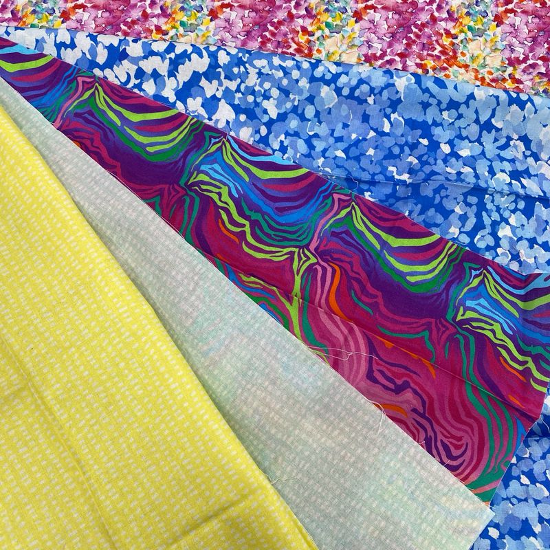 Craft Cotton Company - FQs - Fabric 4 - 5 Fat Quarters Girl Power 1 - W10.4