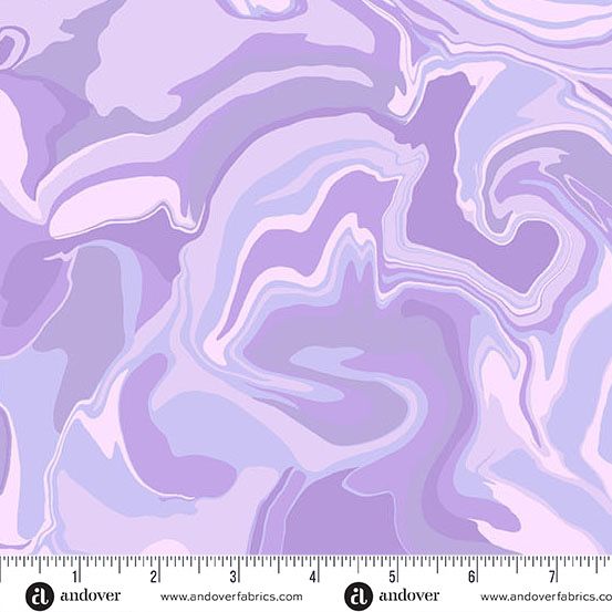 Andover - Eye Candy Quilts - Nebula - 1506-LP - Lilac - W14.4