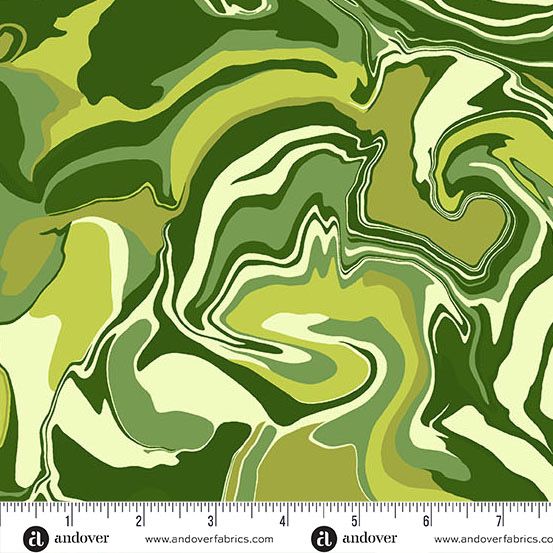 Andover - Eye Candy Quilts - Nebula - 1506-G - Hosta - W14.4