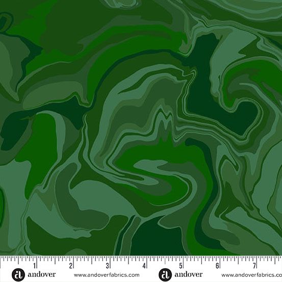 Andover - Eye Candy Quilts - Nebula - 1506-G1 - Balsam - W14.4