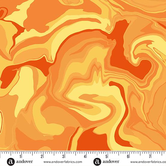 Andover - Eye Candy Quilts - Nebula - 1506-Y - Marigold - W14.4