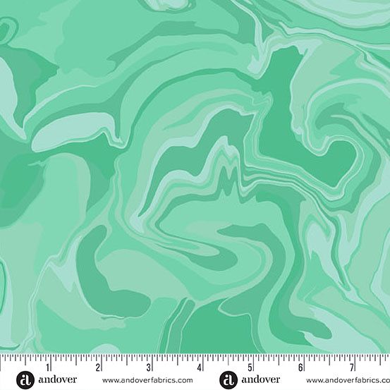 Andover - Eye Candy Quilts - Nebula - 1506-T - Jadeite - W14.4