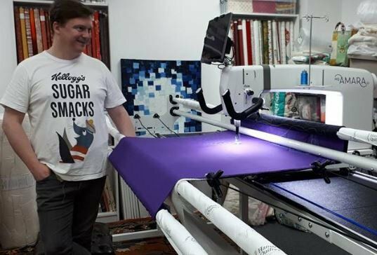 Quilt Machine Stitching Your Binding To The Quilt From 240” To 480” (Not Stitching The Back Down) Quilt Machine Stitching Your Binding To The Quilt From 240” To 480” (Not Stitching The Back Down)