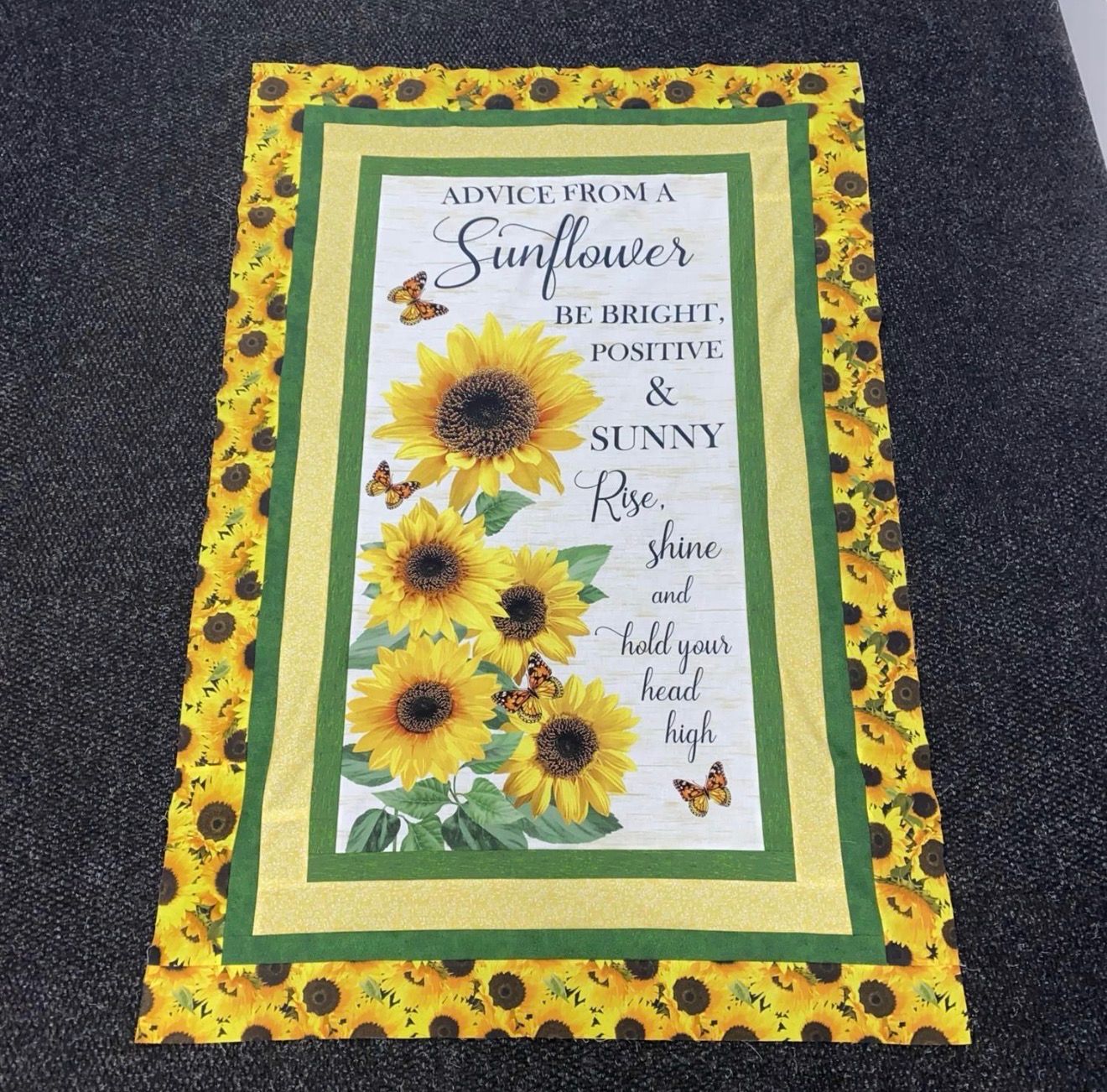 iQuilt Sunflower Wall Hanging Kit
