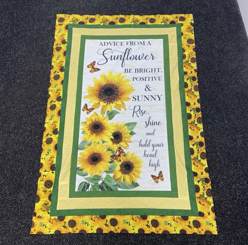iQuilt Sunflower Wall Hanging Kit