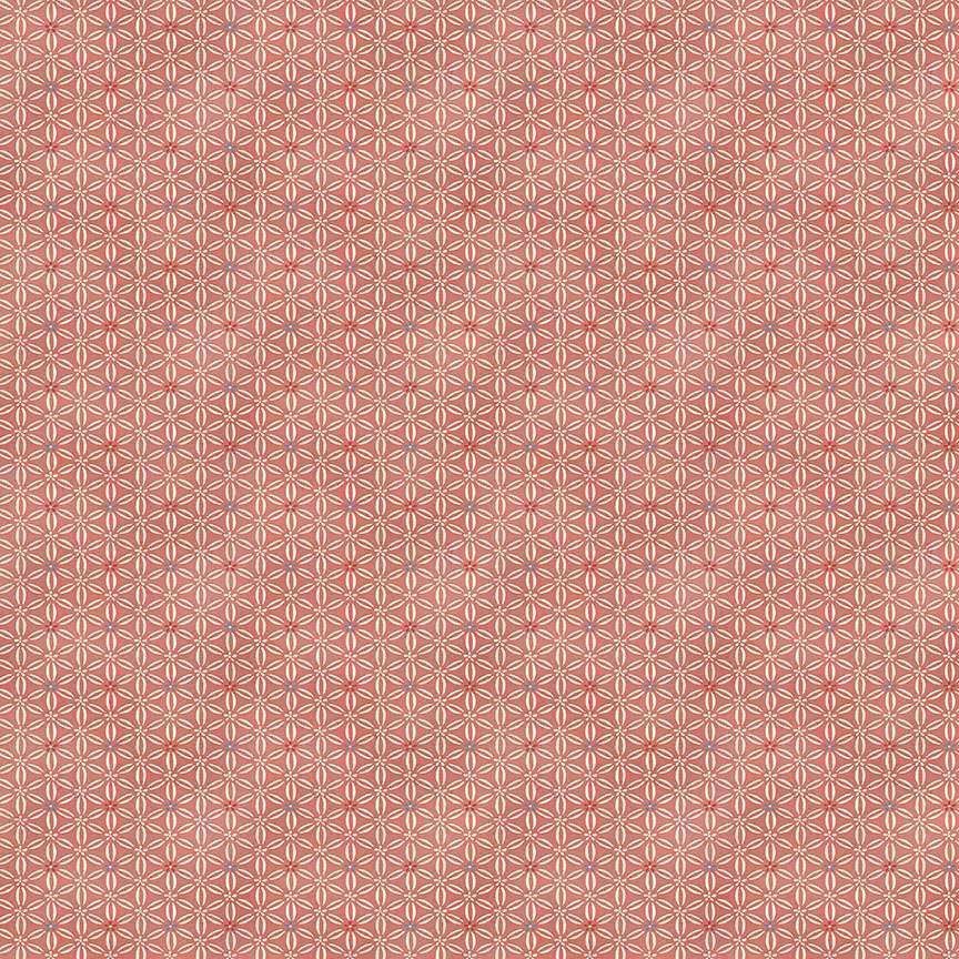 Makower - Tranquility - 2411-P - Trellis - Pink - W07.5