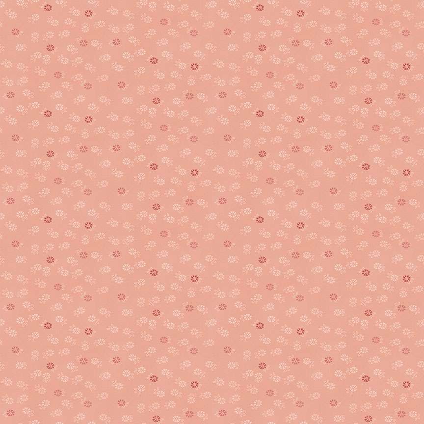 Makower - Tranquility - 2413-P - Floret - Pink - W07.5