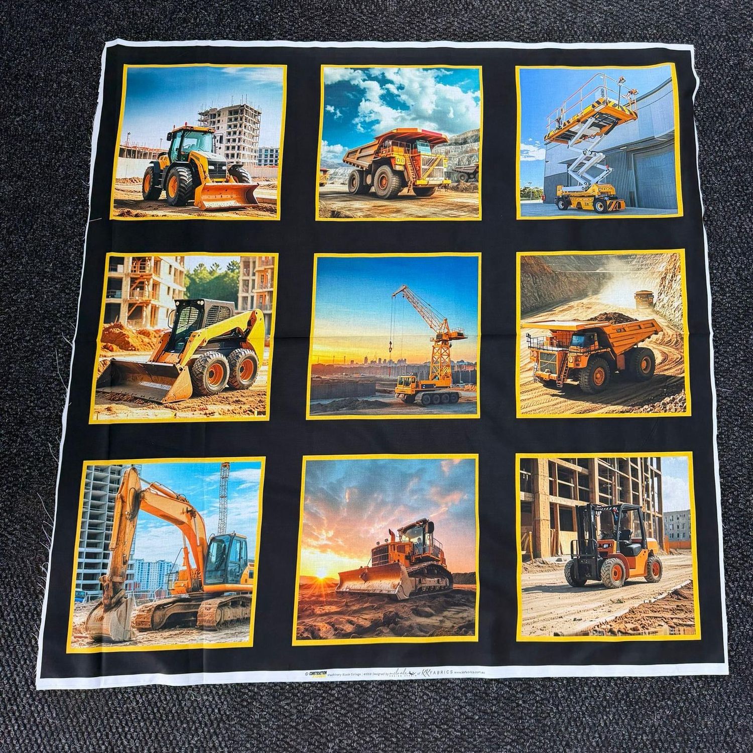 Nutex - Digger - Digger Nine Block Panel - W04.3
