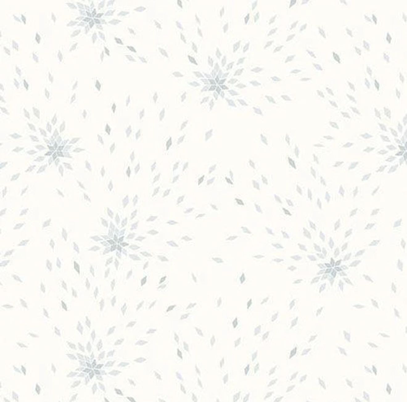 Makower - Stephanie Organes - Memories Unfolded - 1431-LT - Dandelion - Grey - 25cm By WoF - R1