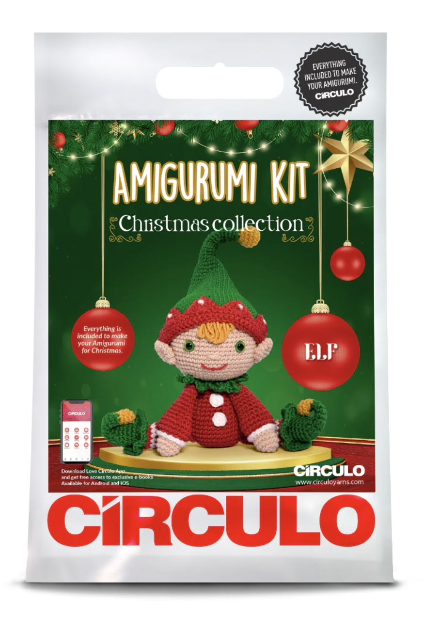 Circulo - Amagarumi - Christmas - Elf - Crochet Kit