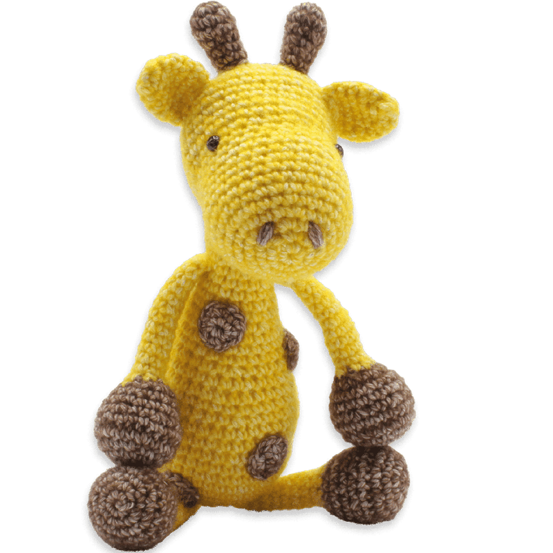 Amagarumi - Hardicraft - Scheepjes Yarn Kit - George Giraffe - Crochet Kit Amagarumi - Hardicraft - Scheepjes Yarn Kit - George Giraffe - Crochet Kit