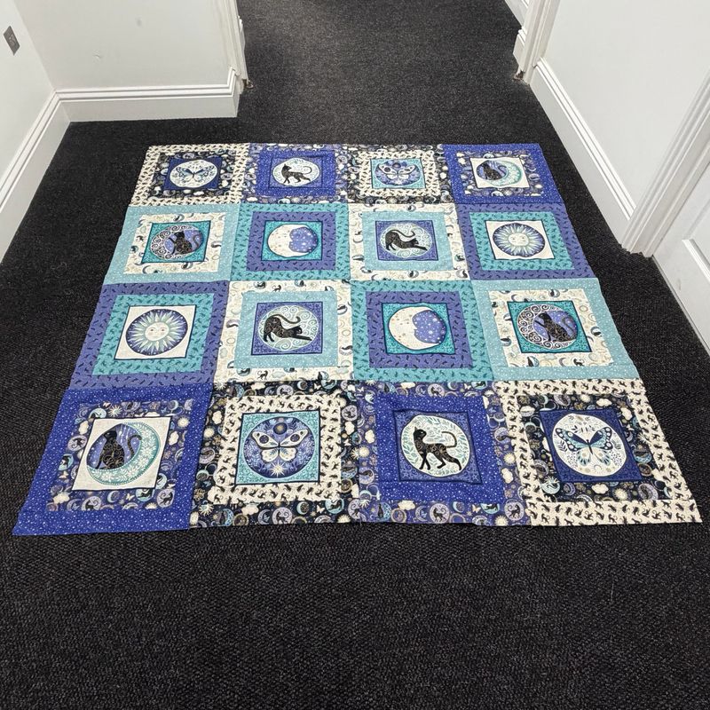 Makower Charmed Kitten Quilt Makower Charmed Kitten Quilt