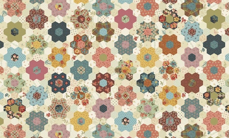 Andover Fabrics - Edyta Sitar - Sarah’s Garden - 10180-L - Multi - W10.5