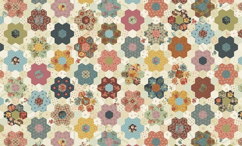 Andover Fabrics - Edyta Sitar - Sarah’s Garden - 10180-L - Multi - W10.5