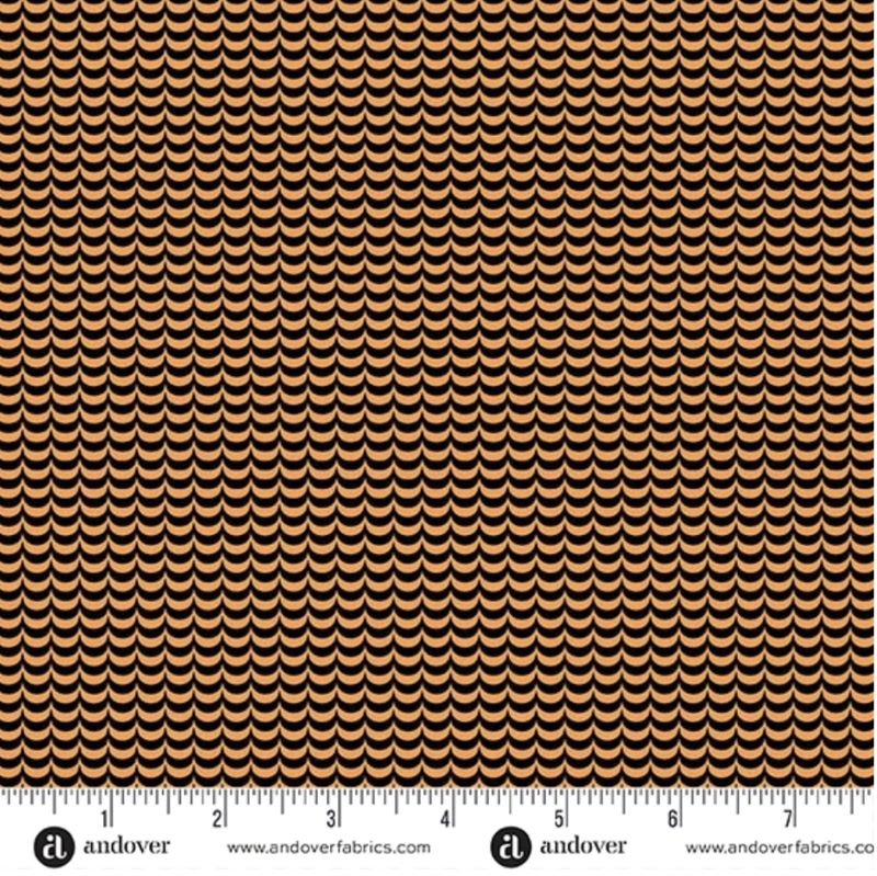 Libs Elliott - Phantasm - Halloween - Drape Flame - Orange - 1523-O - W03.4 Libs Elliott - Phantasm - Halloween - Drape Flame - Orange - 1523-O - W03.4