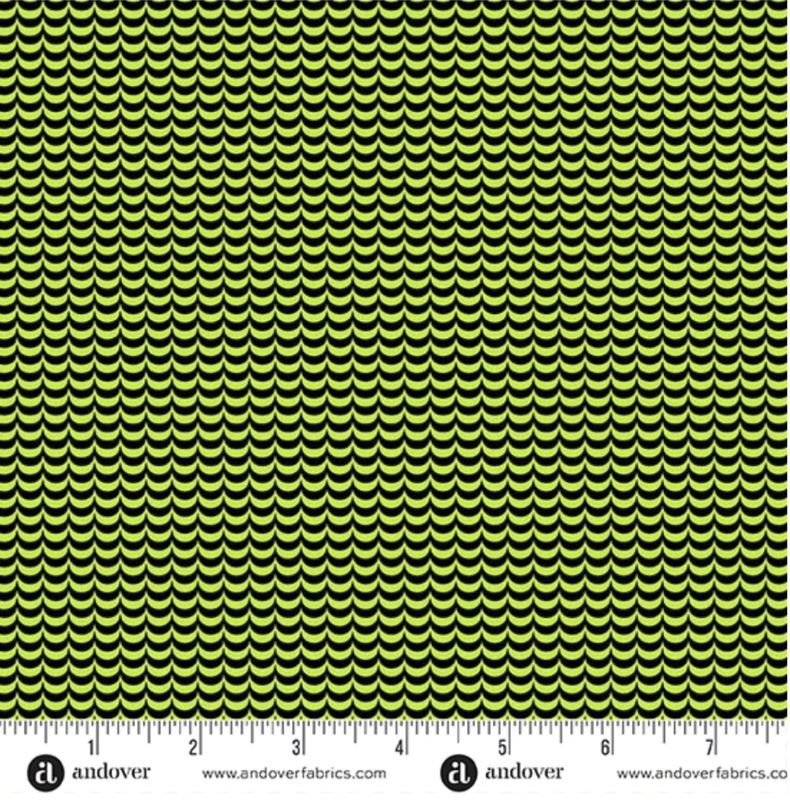 Libs Elliott - Phantasm - Halloween - Drape Flame - Venom - Green - 1523-G - W03.4 Libs Elliott - Phantasm - Halloween - Drape Flame - Venom - Green - 1523-G - W03.4