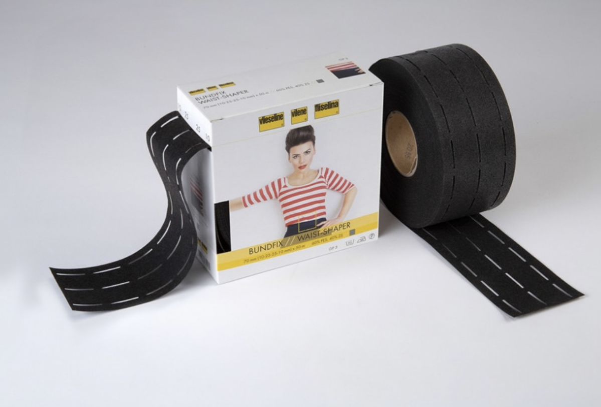 Vlieseline - Waist Shaper - Black - Sold By 1m Vlieseline - Waist Shaper - Black - Sold By 1m