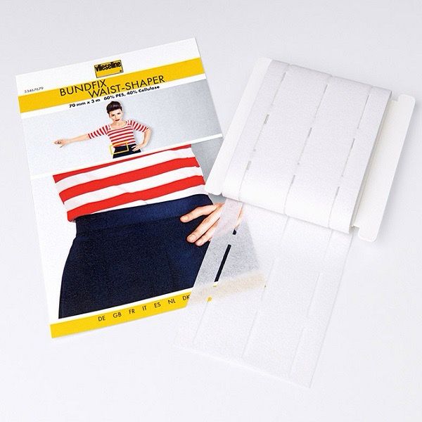 Vlieseline - Waist Shaper - White - Sold By 1m Vlieseline - Waist Shaper - White - Sold By 1m
