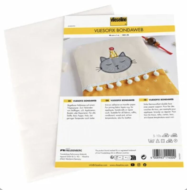 Vlieseline - Bondaweb - 90cm By 1 metre PreCut And Folded Vlieseline - Bondaweb - 90cm By 1 metre PreCut And Folded