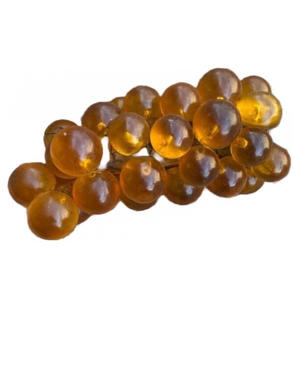 Mid Century Lucite Acrylic Grape Cluster