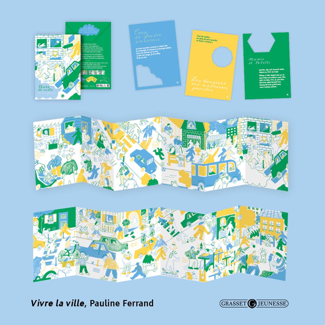 "Vivre la ville", Grasset Jeunesse