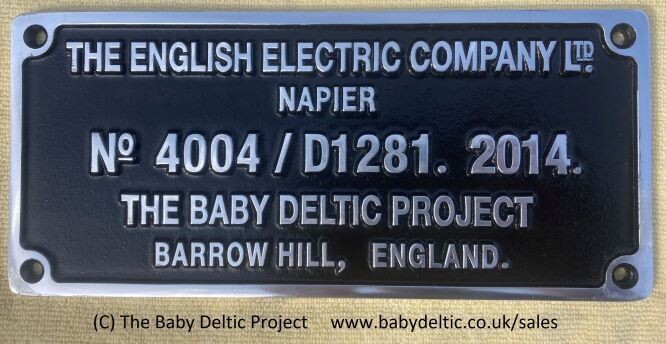 Worksplate replica from D5910