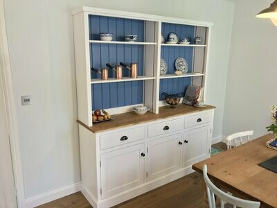 Hand Painted Open bookcase dresser