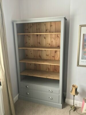 Painted shaker bookcase