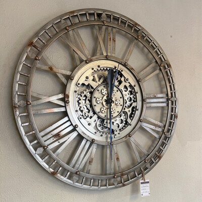 Skeleton Clock, With Moving Gears