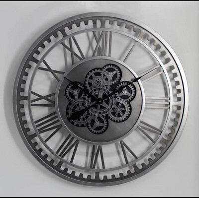 Gear Skeleton Clock