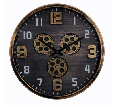 Triple Pilot Cog Clock