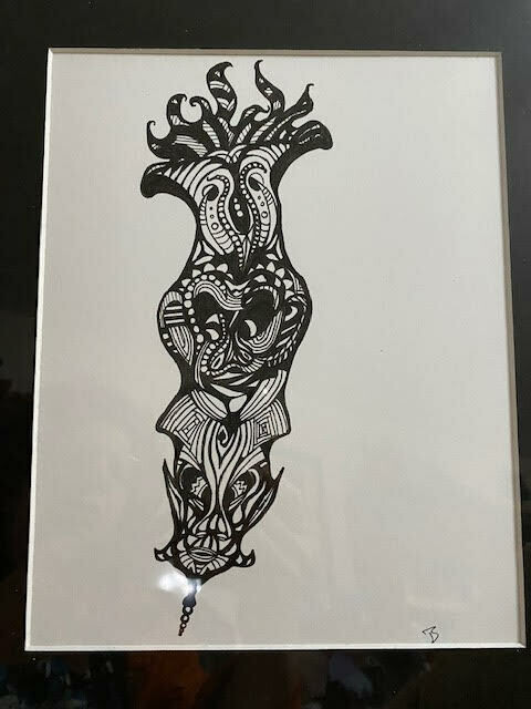 Totem Pole by Bonnie Neubauer