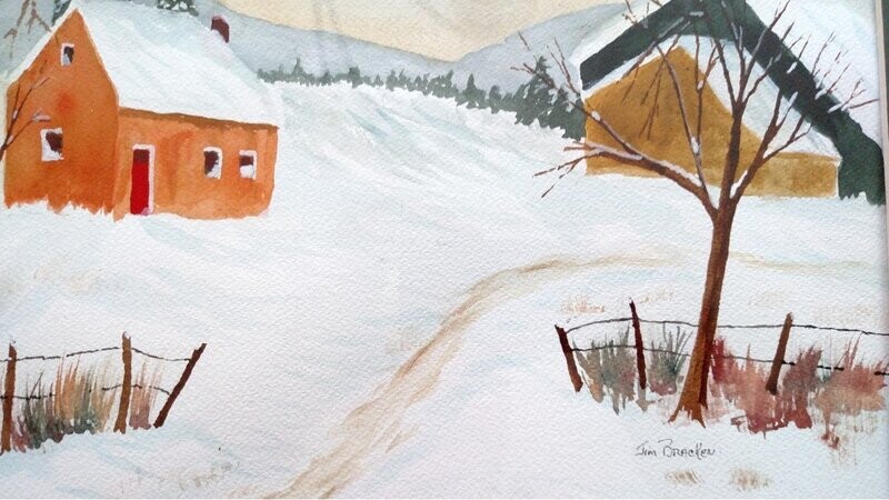 Winter in the Country by Jim Bracken