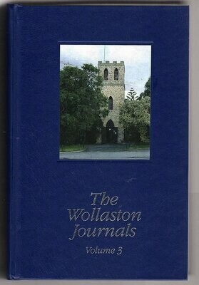 The Wollaston Journals: Volume 3, 1845-1856 edited by Helen Mann and Geoffrey Bolton