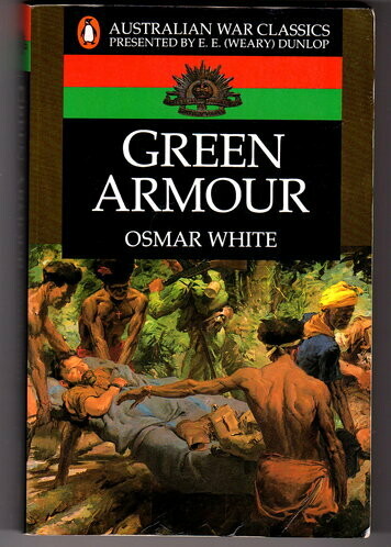 Green Armour (Australian War Classics) by Osmar White