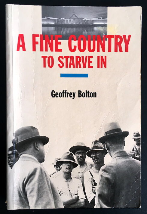 A Fine Country to Starve in by Geoffrey Bolton
