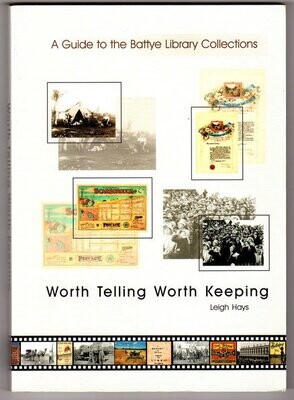 Worth Telling Worth Keeping: A Guide to the Battye Library Collections by Leigh Hays