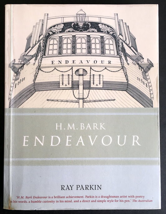 H M Bark Endeavour by Ray Parkin