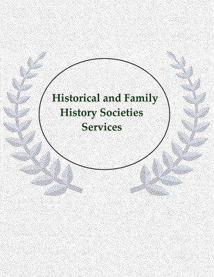 Services to Historical and Family History Societies