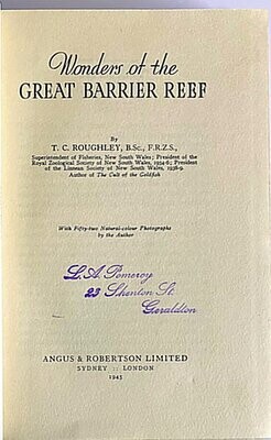 Wonders of the Great Barrier Reef by T C Roughley