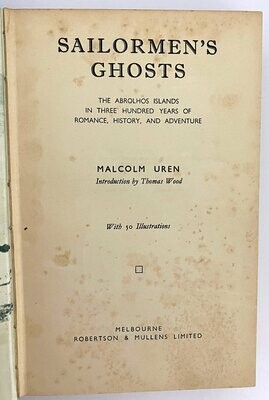 Sailormen's Ghosts by Malcolm Uren