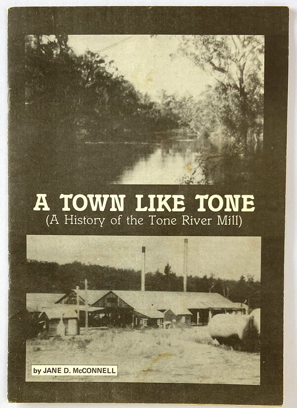 A Town Like Tone: A History of the Tone River Mill by Jane D McDonnell