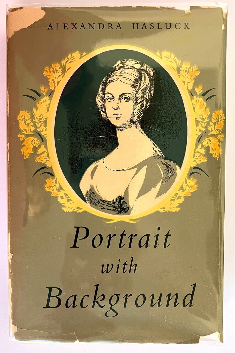 Portrait with Background: Georgiana Molloy by Alexandra Hasluck