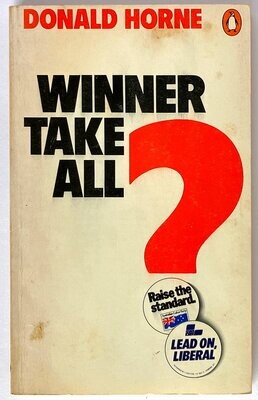 Winner Take All? by Donald Horne