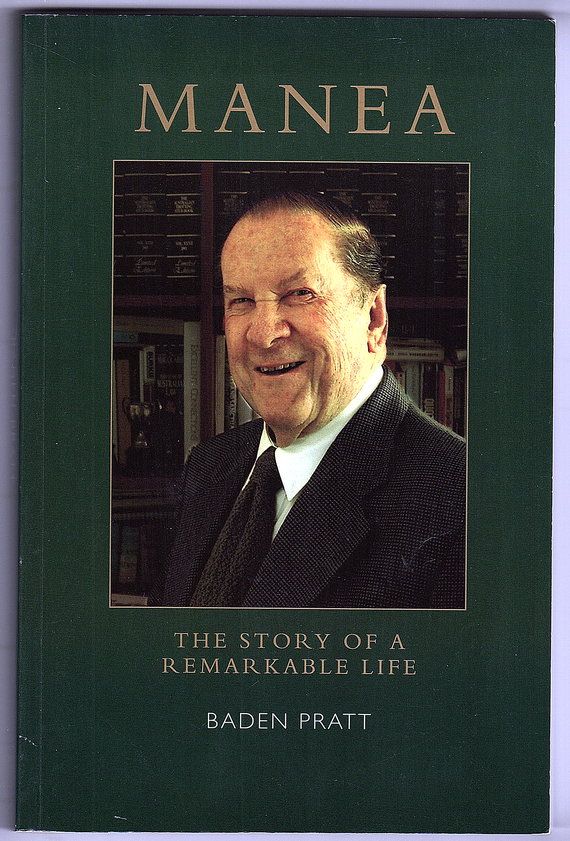 Manea: The Story of a Remarkable Life by Baden Pratt