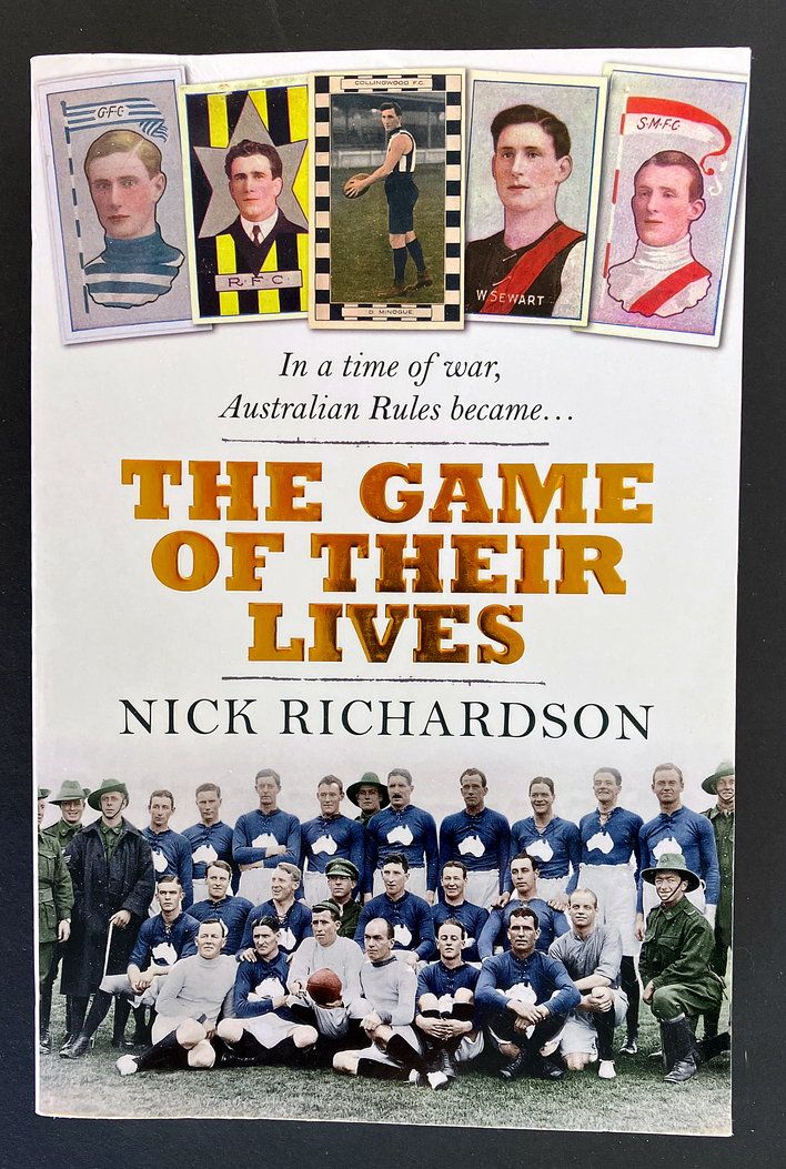 In a Time of War, Australian Rules Became the Game of Their Lives by Nick Richardson
