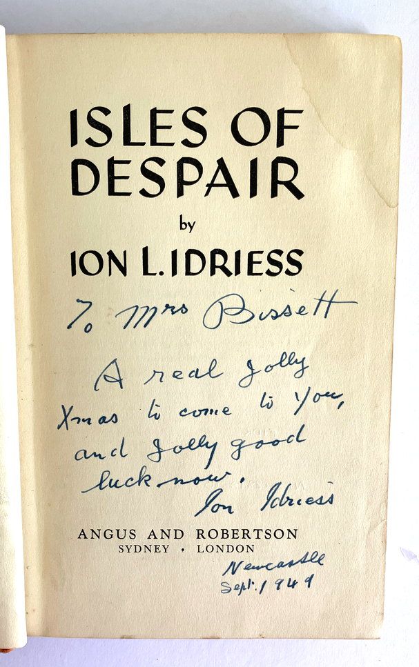 Isles of Despair by Ion L Idriess