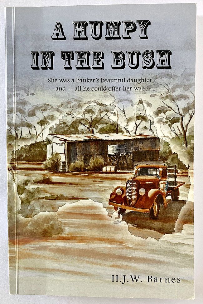 A Humpy in the Bush by Hugh Barnes