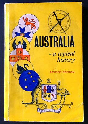 Australia: A Topical History by Barry Cohen and David Black